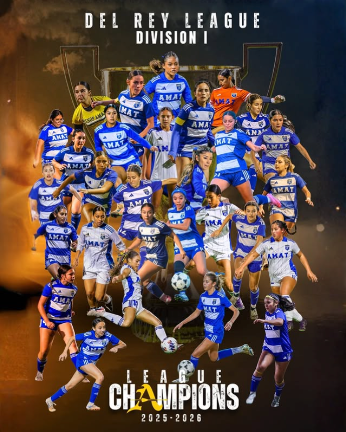 Bishop Amat girls soccer — Del Rey League Champions 2025-2026