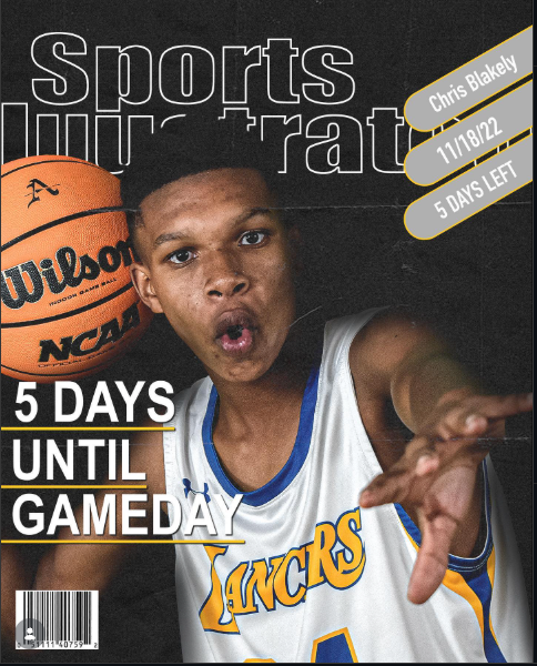 Sports Illustrated cover — Chris Blakely, 5 days until gameday